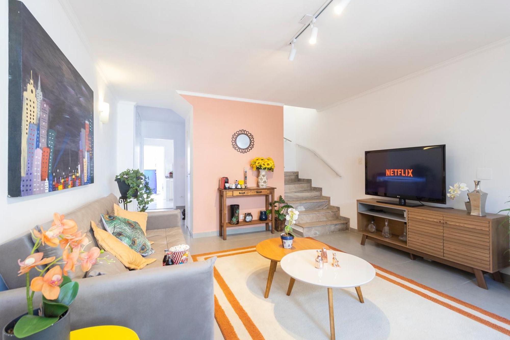Casa Aconchegante Com 4 Quartos Na Vila Madalena São Paulo Ngoại thất bức ảnh